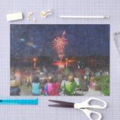 花火独立記念日 薄葉紙 (クラフト)