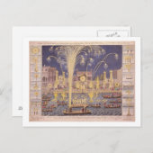 花火王室の ポストカード (正面/裏面)