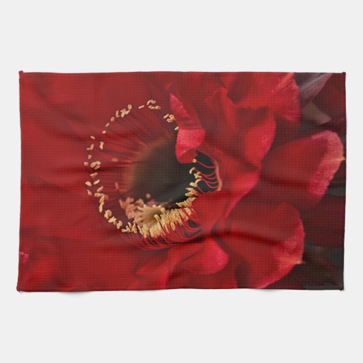 花火用サボテン キッチンタオル (横)