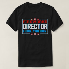 花火監督Tシャツ 独立記念日 ギフト Tシャツ