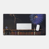 花火稲妻 デスクマット (キーボード&マウス)