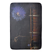 花火稲妻 バスマット (正面縦)