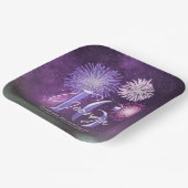 花火菓子16紫ID984 ペーパープレート (傾斜あり)