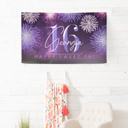 花火菓子16紫ID984 横断幕 (インサイチュ)