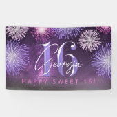 花火菓子16紫ID984 横断幕 (横)