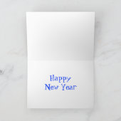 花火赤白青'2013'年賀状 シーズンカード (内部)