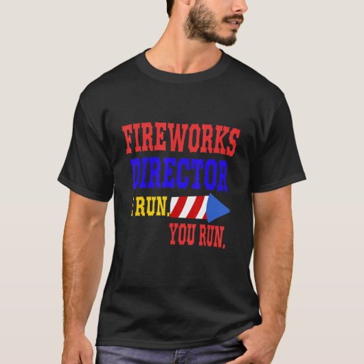 花火走監督よ走4 Tシャツ (正面)