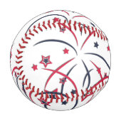 花火野球 野球ボール (正面左)