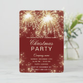 花火金ゴールド企業のクリスマスパーティー 招待状 (スタンド正面)