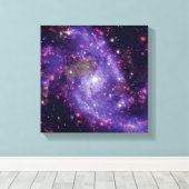 花火銀河系宇宙写真 キャンバスプリント (インサイチュ (ウッドフロア))