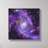 花火銀河系宇宙写真 キャンバスプリント (正面)