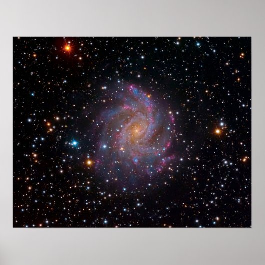 花火銀河 外宇宙 写真 ポスター (正面)