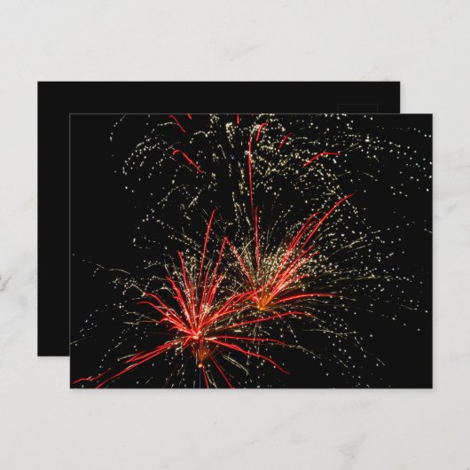 花火03 ポストカード (正面/裏面)