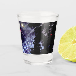 花火1ショットグラス ショットグラス