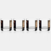 花火11 7月のロックグラスセットの4の4番目 ウイスキーグラス (左)