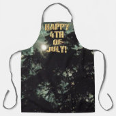 花火13 7月シェフエプロン第4回 エプロン (正面)