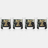 花火13 7月4日のロックグラスセット4のセット ウイスキーグラス (正面)