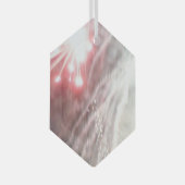 花火14ガラス六角オーナメント ガラスオーナメント (正面右)