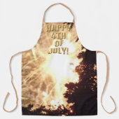 花火15 7月シェフエプロン4日 エプロン (正面)