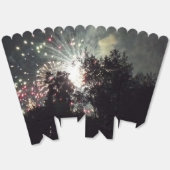 花火17個のポップコーンの箱 フェイバーボックス (見開き)