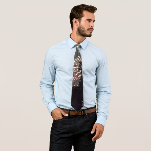 花火18人の男性ネクタイ ネクタイ (インサイチュ)