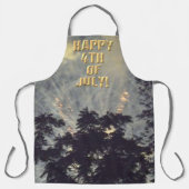花火19 7月シェフエプロン4日 エプロン (正面)