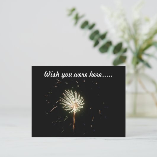 花火1 ポストカード (スタンド正面)