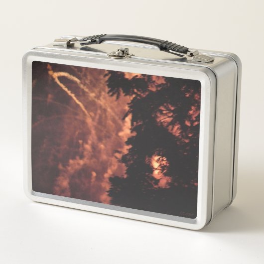 花火20ステンレス弁当箱 メタルランチボックス (正面)