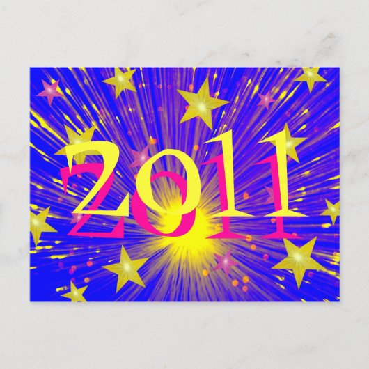 花火'2011'ポストカード ポストカード (正面)