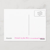 花火'2012'ポストカード ポストカード (裏面)