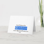 花火2013年新年おめでとう シーズンカード (裏面)