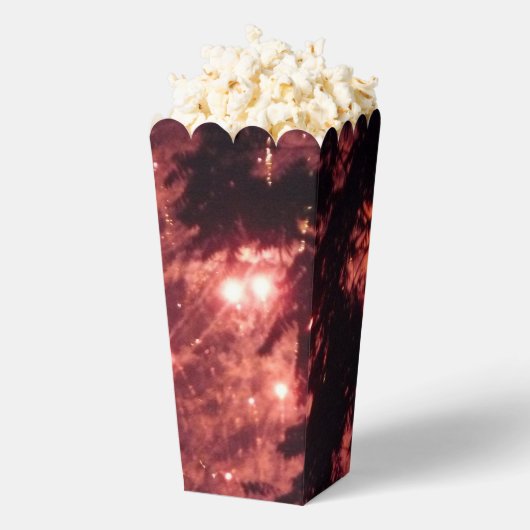 花火3ポップコーン箱 フェイバーボックス (はじけた状態)