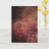 花火3 カード (黄色い花)