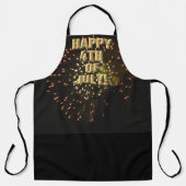花火4七月4日シェフエプロン エプロン (正面)