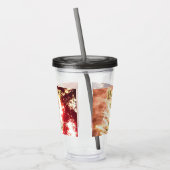 花火7月のアクリル製タンブラー12 4日 アクリルタンブラー (左)