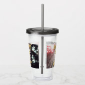 花火7月のアクリル製タンブラー14 4日 アクリルタンブラー (右)