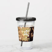 花火7月のアクリル製タンブラー15 4日 アクリルタンブラー (裏面)