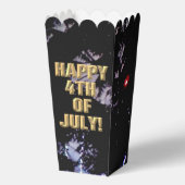 花火7月のポップコーン箱の4日 フェイバーボックス (正面)