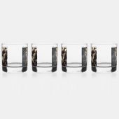 花火7月の4日のロックグラスセット4のセット ウイスキーグラス (右)