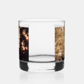 花火7月の4日ロックグラス ウイスキーグラス (右)