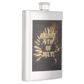 花火7月ステンレス鋼製フラスコ10 4th フラスク (右)