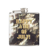 花火7月4日フラスコ包まれたク フラスク (正面)