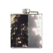 花火7月4日フラスコ包まれたク フラスク (裏面)