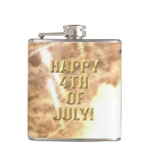 花火7月4日フラスコ包まれたク フラスク (正面)