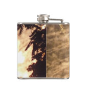 花火7月4日フラスコ包まれたク フラスク (裏面)