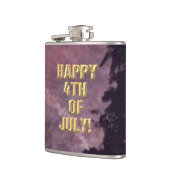 花火7月4日フラスコ包まれたク フラスク (左)