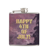 花火7月4日フラスコ包まれたク フラスク (正面)