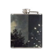 花火7月4日フラスコ包まれたク フラスク (裏面)