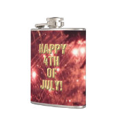 花火7月4日フラスコ包まれたク フラスク (左)