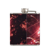 花火7月4日フラスコ包まれたク フラスク (裏面)